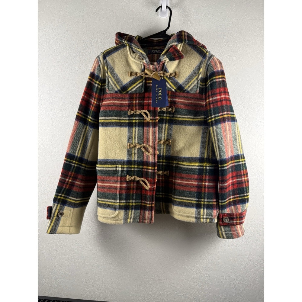 Polo Ralph Lauren Holiday Collection Wool Duffel Coat Jacket RRL-‎ XS- RARE